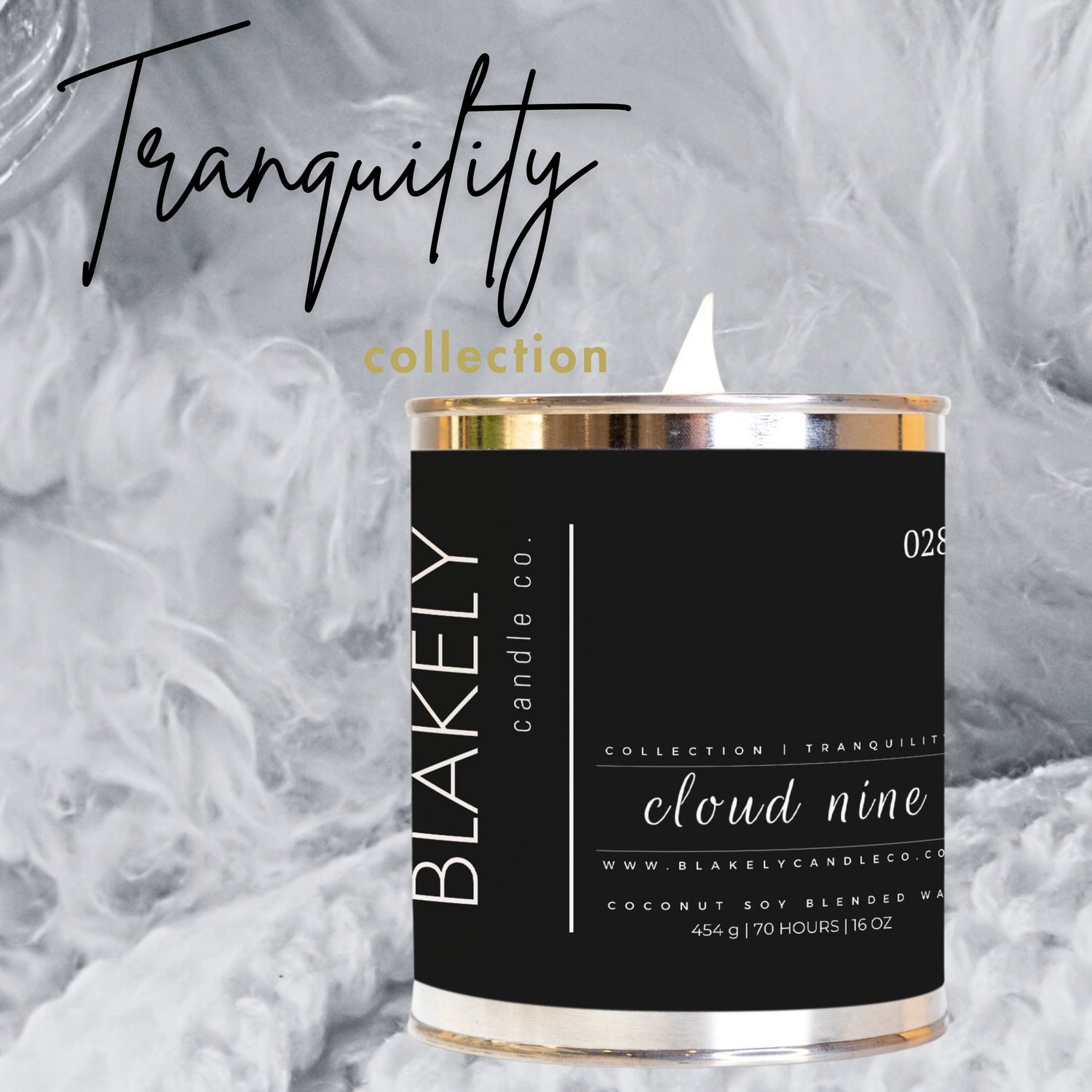 picture paint can candle from Blakely Tranquility Collection.