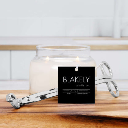 flame envy - silver - Blakely Candle Co.