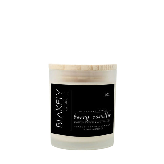 No. 001 berry vanilla - Blakely Candle Co.