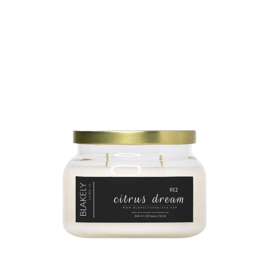 No. 012 Citrus Dream Candle - Blakely Candle Co.